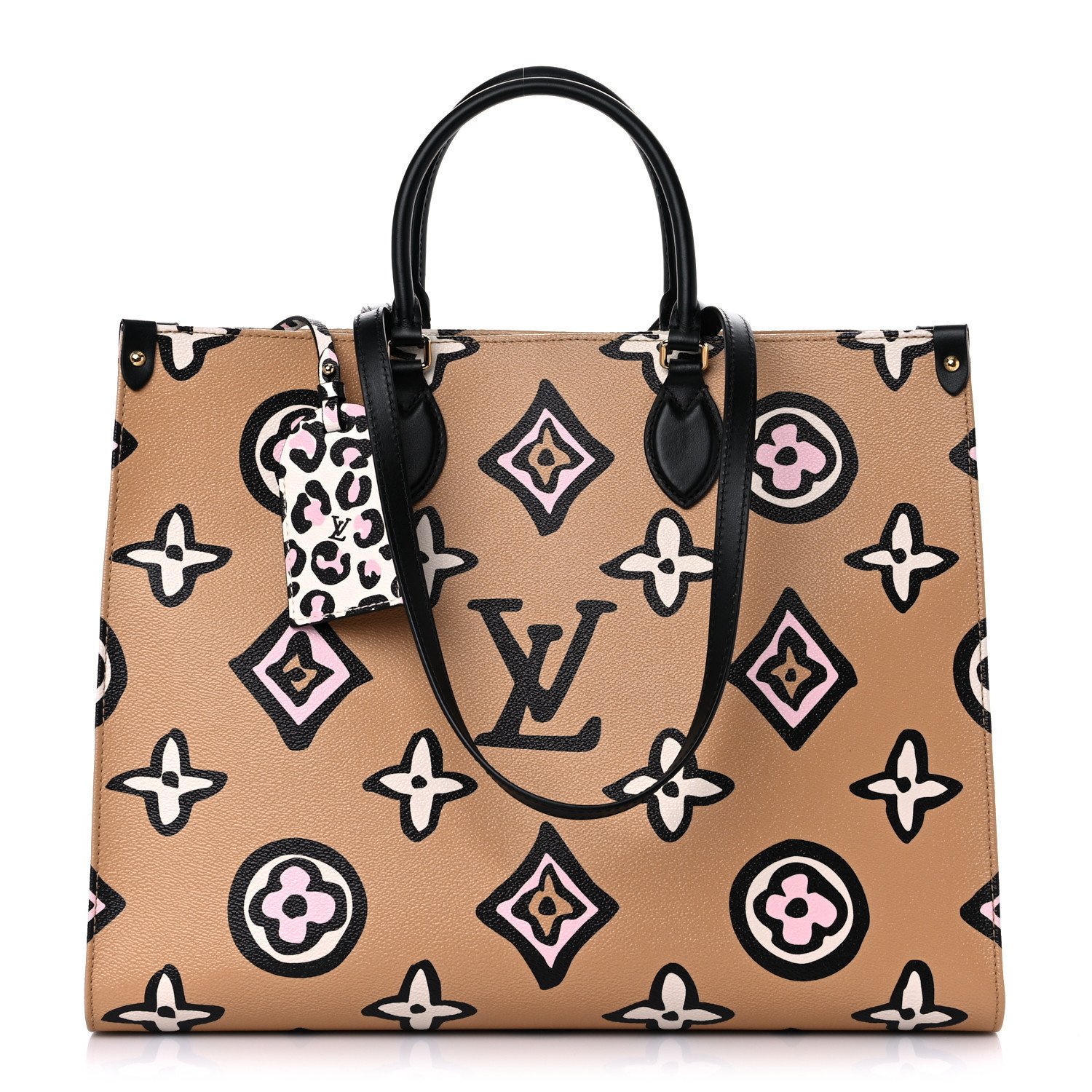 Louis Vuitton 2021 Pre-Owned Giant By The Pool OnTheGo GM Tote Bag - Blue  for Women