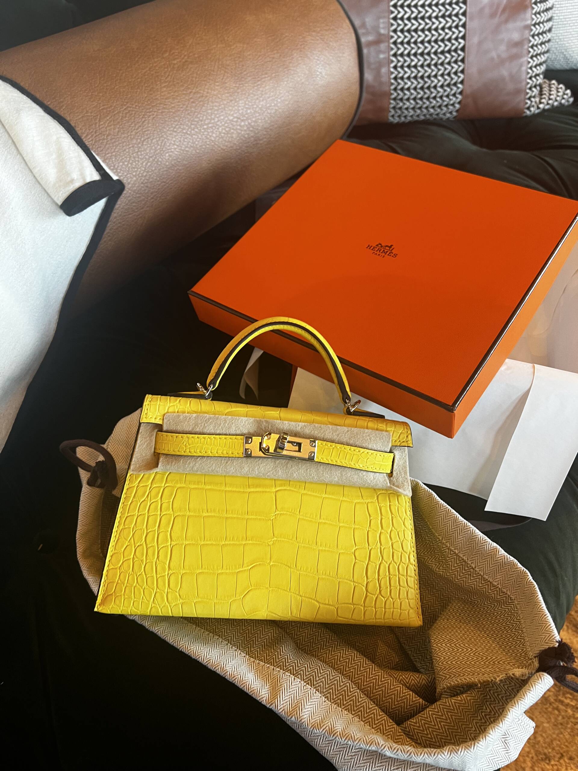 Part II: Hermès Reveal: My First Exotic Mini Kelly - PurseBop