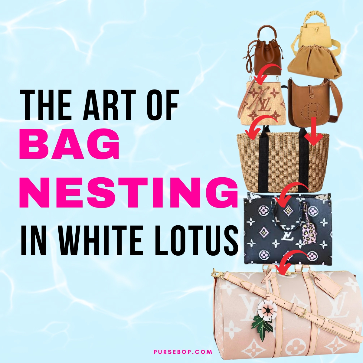white lotus tanya luggage