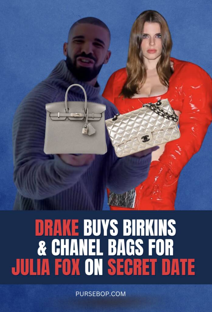 Drake Gifts Julia Fox CHANEL BAGS & HERMÈS BIRKINS on Secret Date
