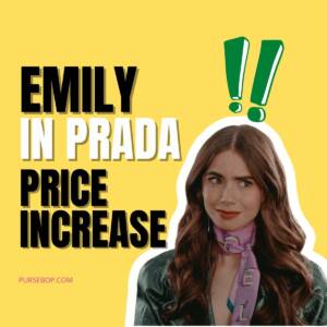 Prada bag price increase 2023 | Emily in Paris Season 3 | Handbags of Emily in Paris | Shop outfits of Emily in Paris
