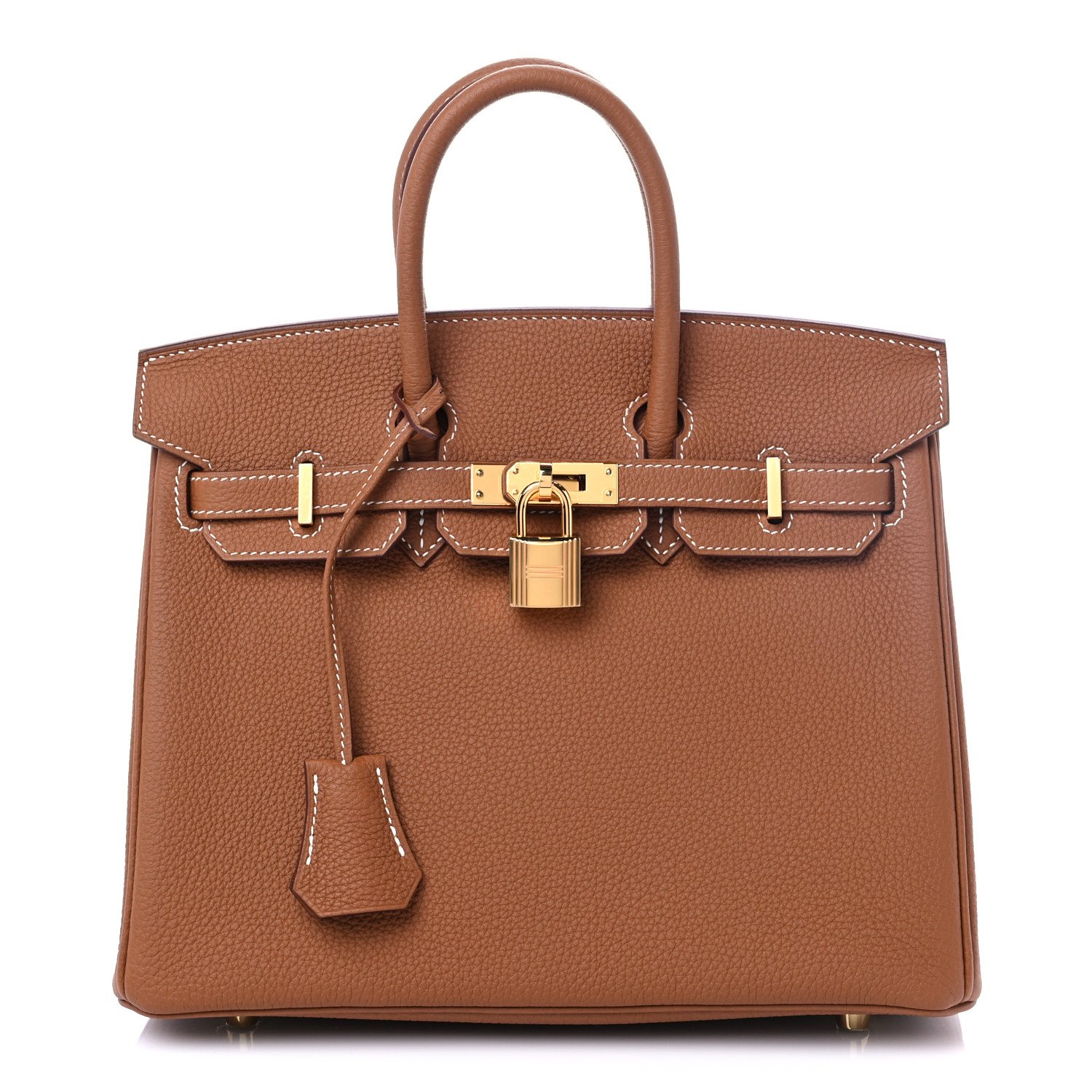 Hermes Kelly 25 Retourne Sesame Swift Gold Hardware - Vendome