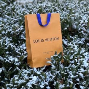 Louis Vuitton shopping bag packaging, Bags