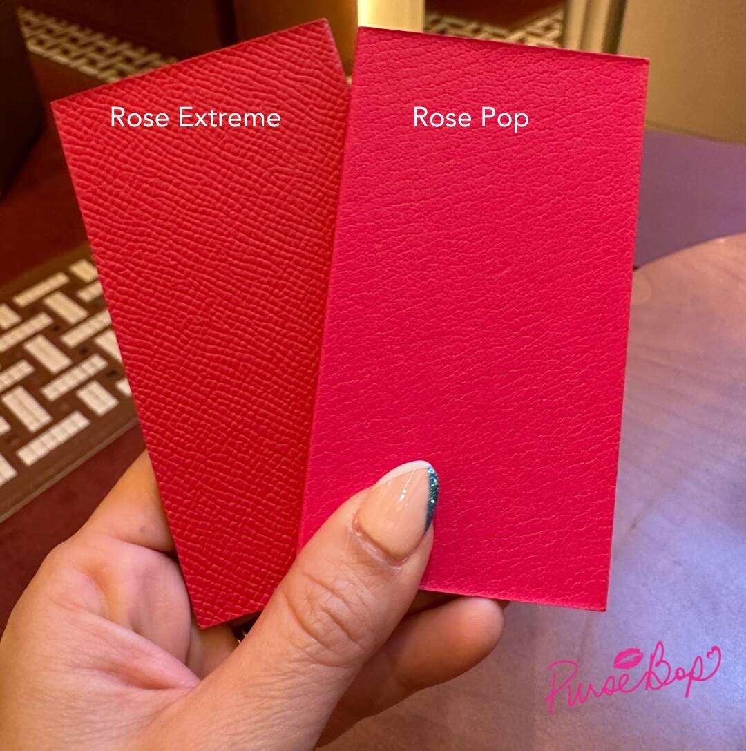 new hermes colors 2023 | rose pop