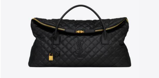 2023 handbag trends | 2023 bags | 2023 trending fashion | saint laurent | ES GIANT TRAVEL BAG IN QUILTED LEATHER