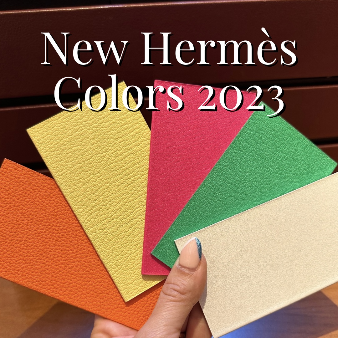 New Hermès Colors 2023 - PurseBop