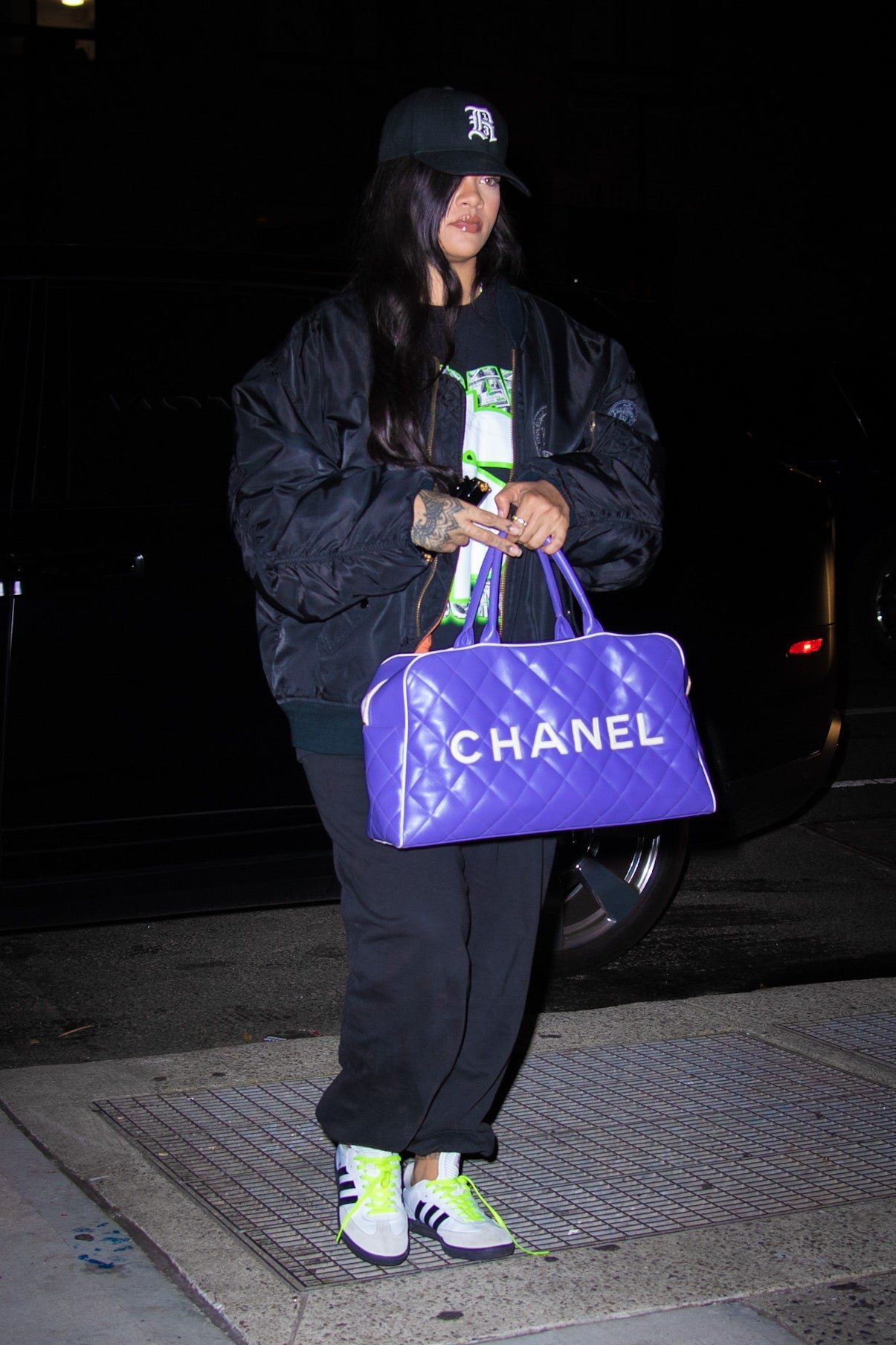 rihanna super bowl | rihanna super bowl outfit | rihanna style | rihanna handbag | rihanna chanel