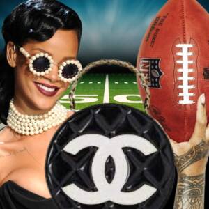 rihanna super bowl | rihanna super bowl outfit | rihanna style | rihanna handbag