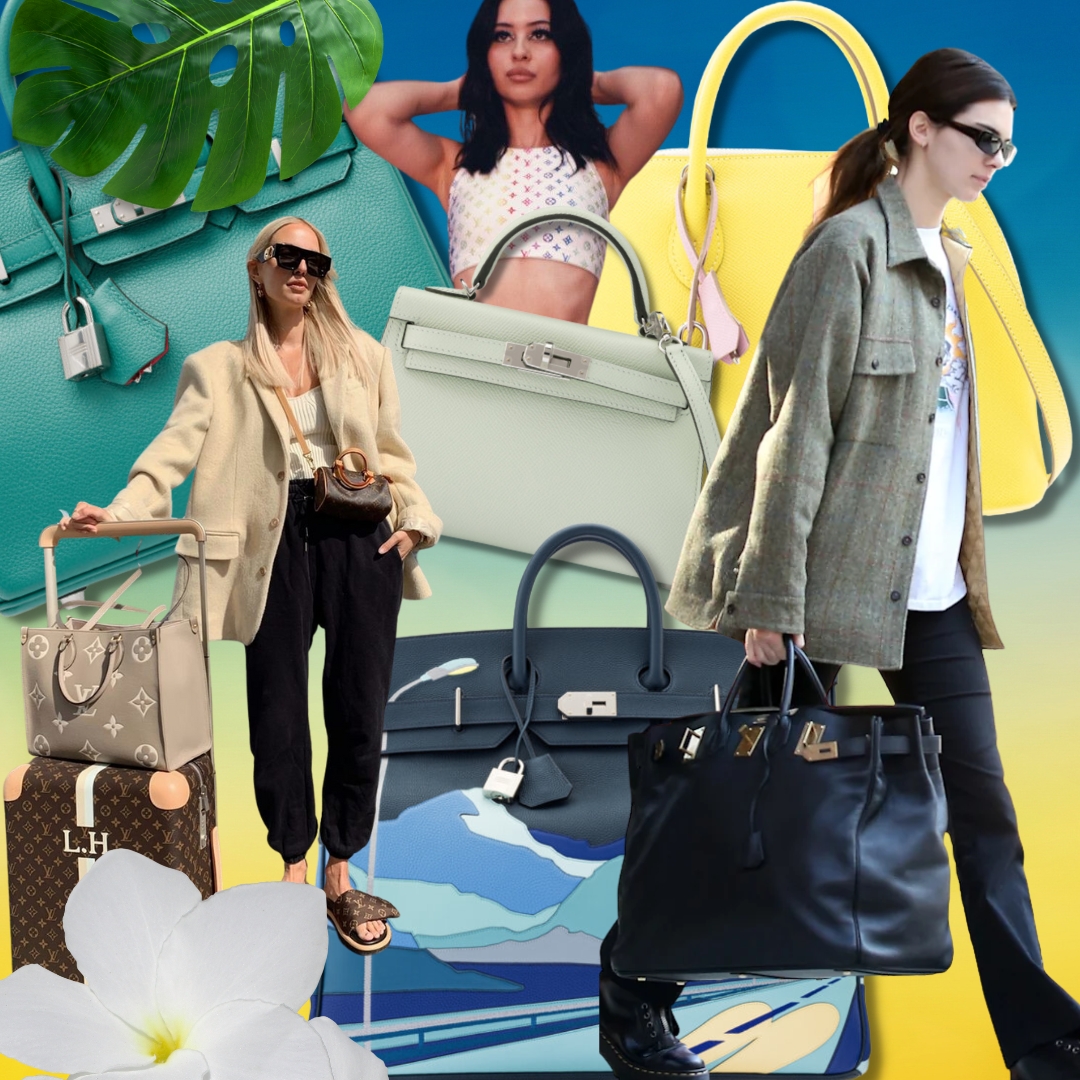 vacation vibes | bags for vacation | kendall jenner birkin | euphoria handbag