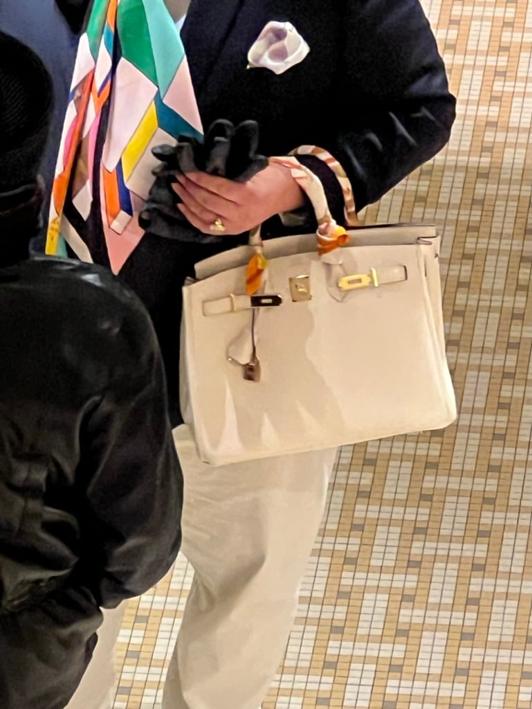 Hermès Handbag Street Style During PFW 2023 - PurseBop