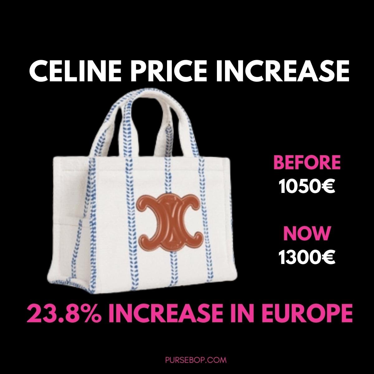 Celine Price Increase 2023 (Before and After) - Handbagholic