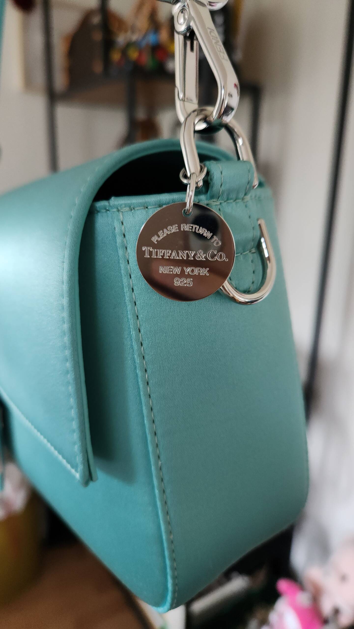 Fendi x Tiffany & Co. Baguette Bag Tiffany Blue