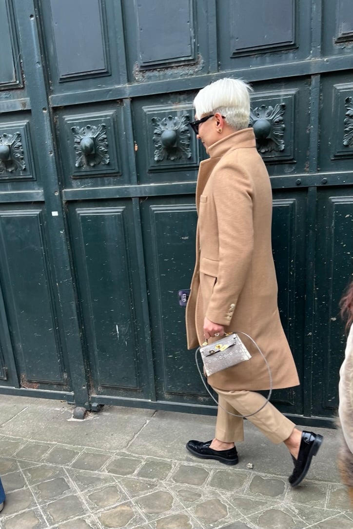 Hermès Handbag Street Style During PFW 2023 - PurseBop