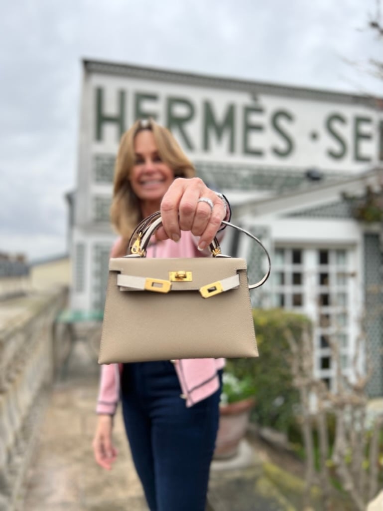 Hermès Handbag Street Style During PFW 2023 - PurseBop