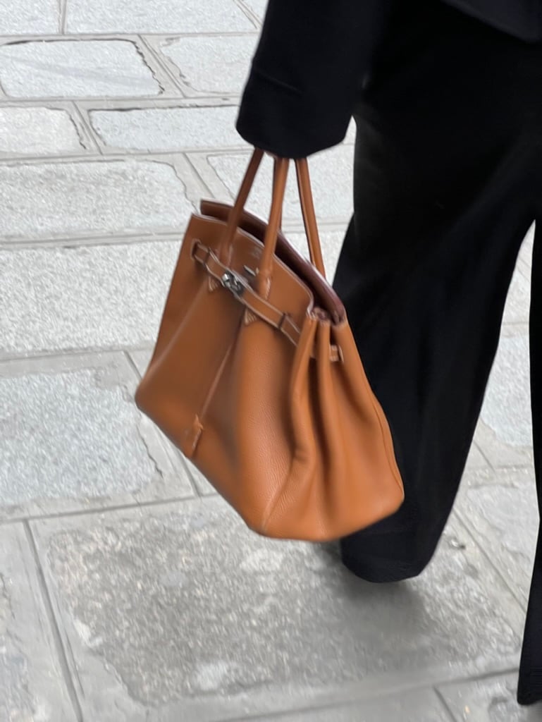 Hermès Handbag Street Style During PFW 2023 - PurseBop