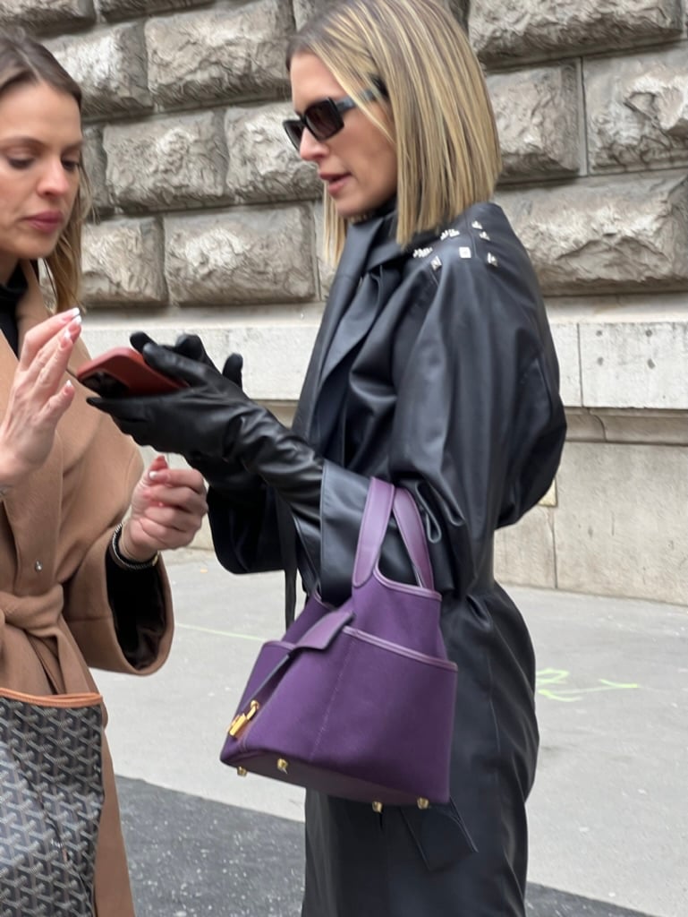 Hermès Handbag Street Style During PFW 2023 - PurseBop