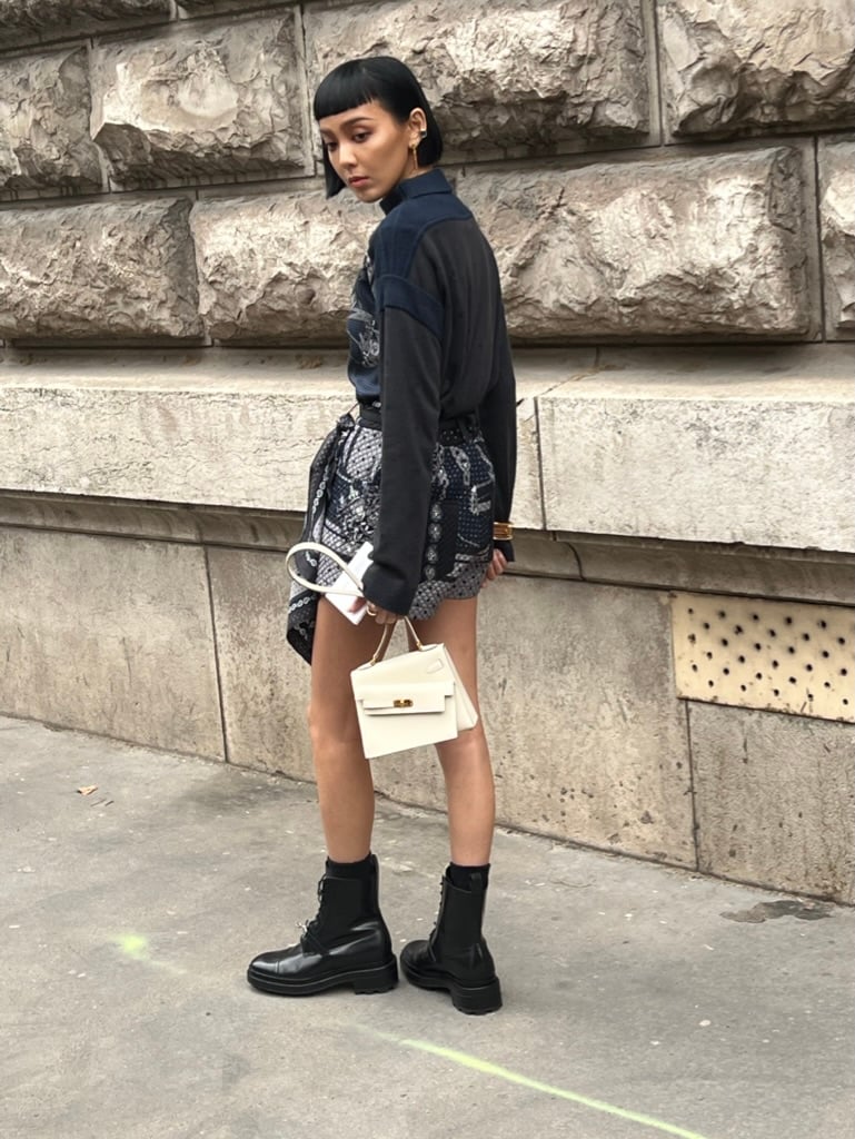 Hermès Handbag Street Style During PFW 2023 - PurseBop