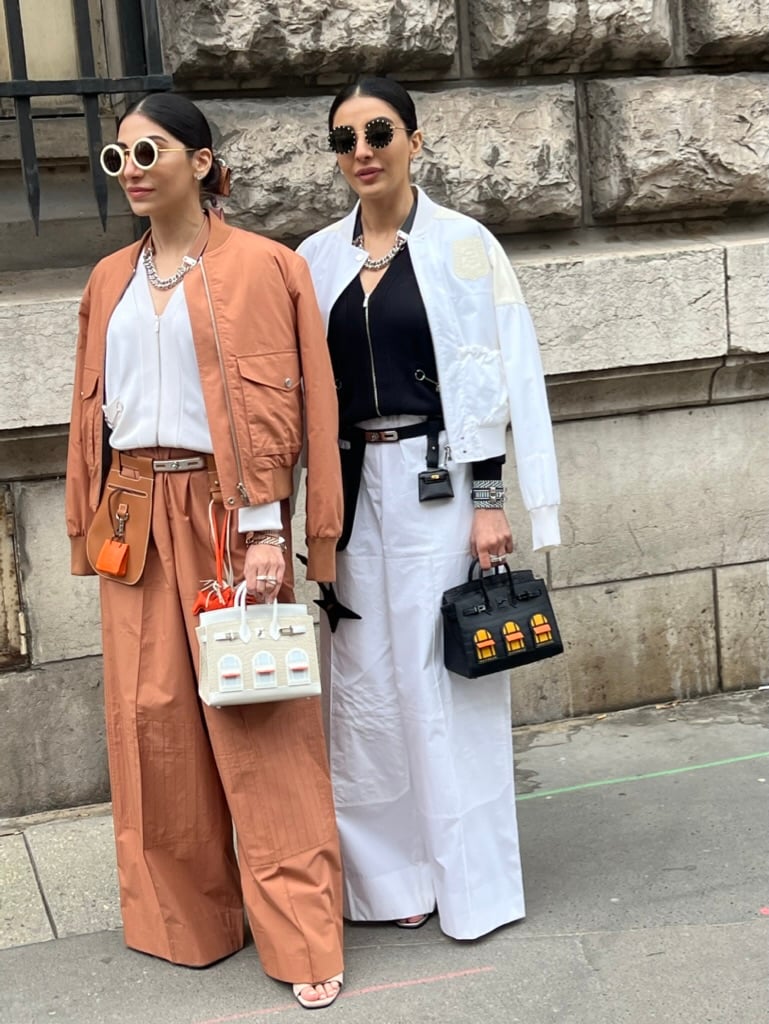 Hermès Handbag Street Style During PFW 2023 - PurseBop