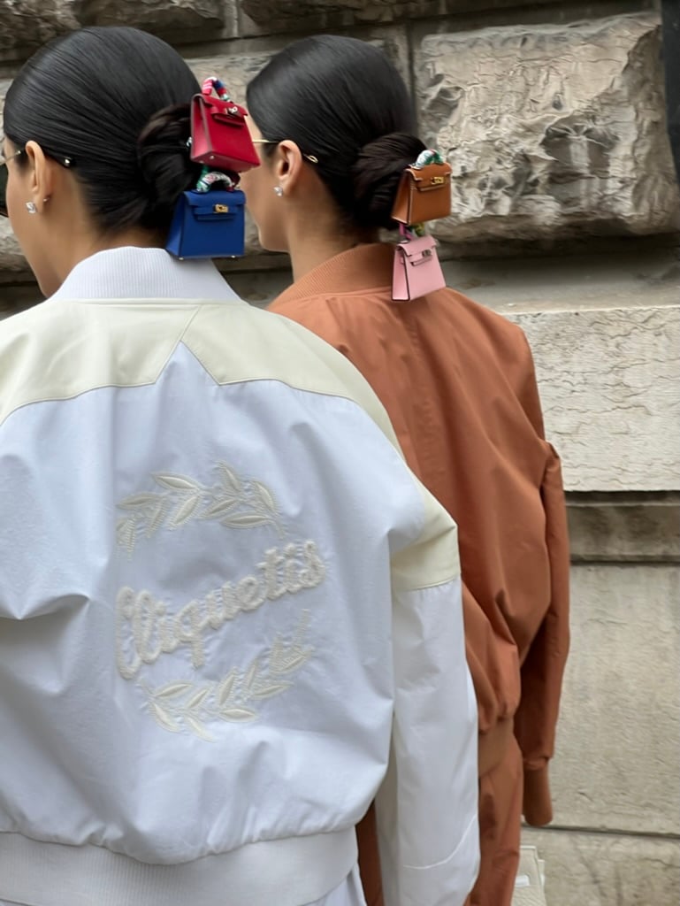 Hermès Handbag Street Style During PFW 2023 - PurseBop