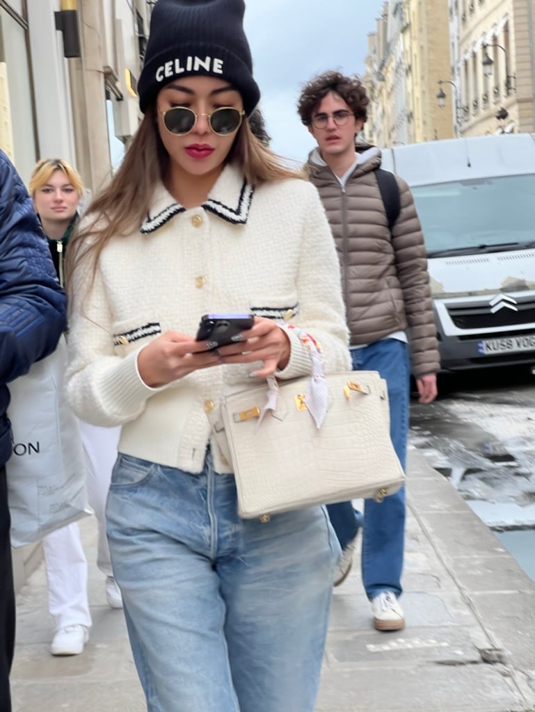 Heart Evangelista's Winter Ootd In Paris Features Hermes Birkin Cargo