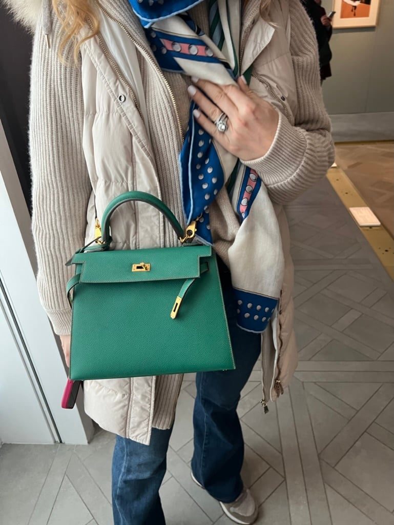 Hermès Handbag Street Style During PFW 2023 - PurseBop