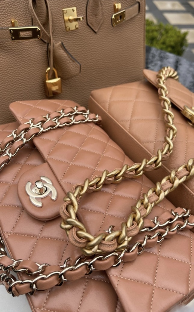 Chanel Strikes Gold: The Chanel 23P Caviar Classic Flap - PurseBop