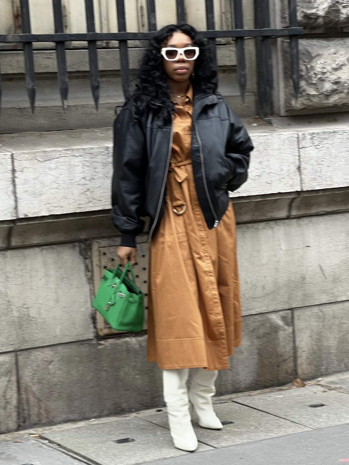 Hermès Handbag Street Style During PFW 2023 - PurseBop