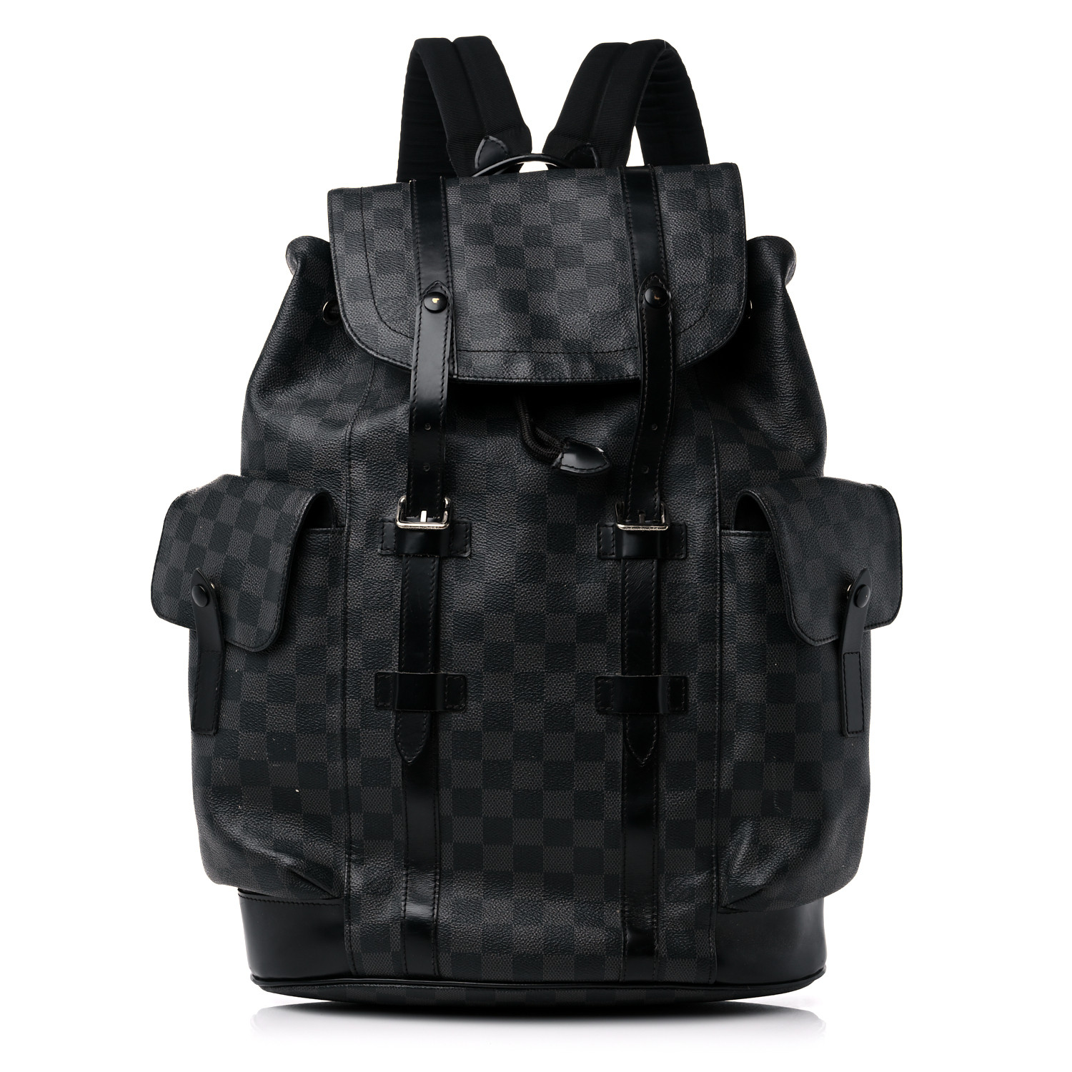 At Auction: Louis Vuitton, Louis Vuitton - LV - NEW Christopher MM Medium  Navy Blue Backpack