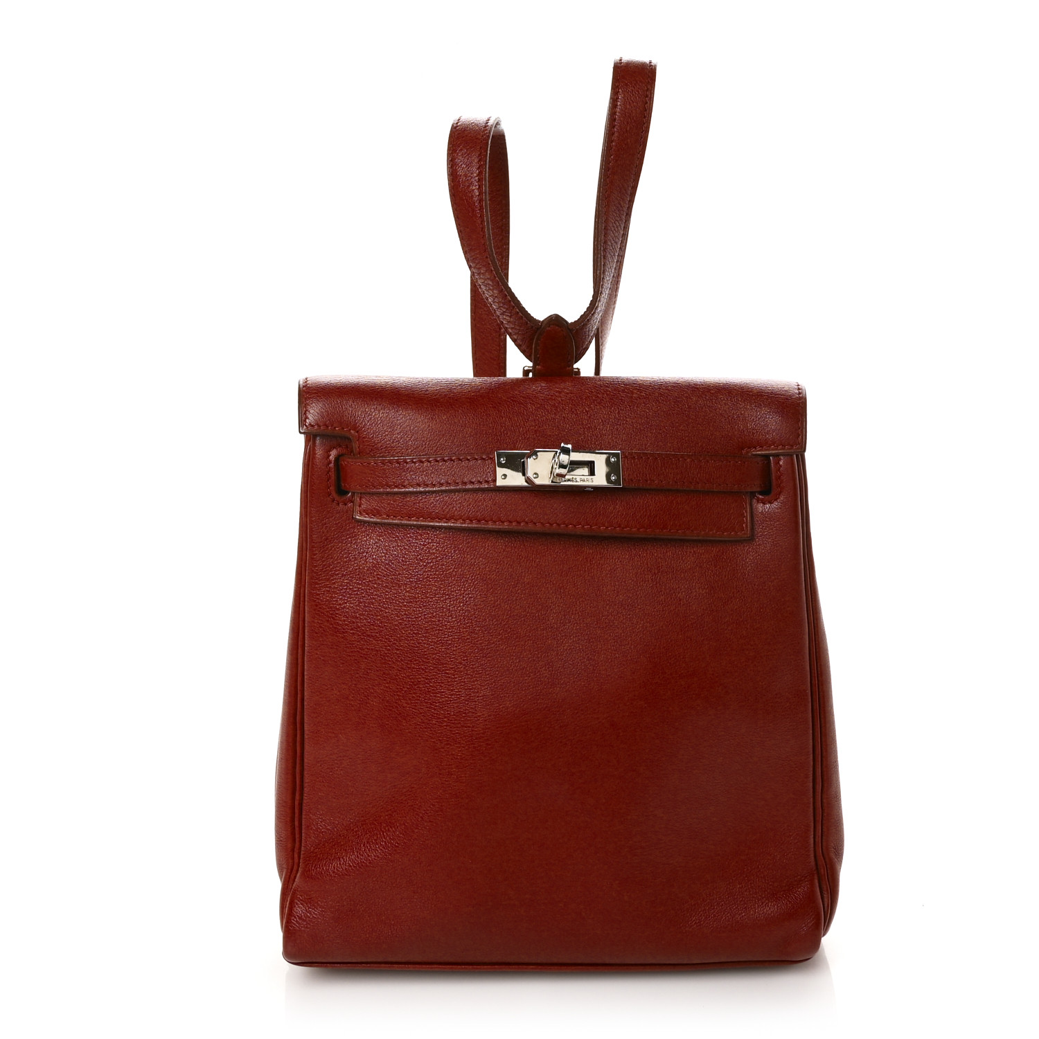 HERMES <a href="https://fashionphile.pxf.io/9gWW2j">Gulliver Kelly Ado 20 PM Backpack Rouge H</a>