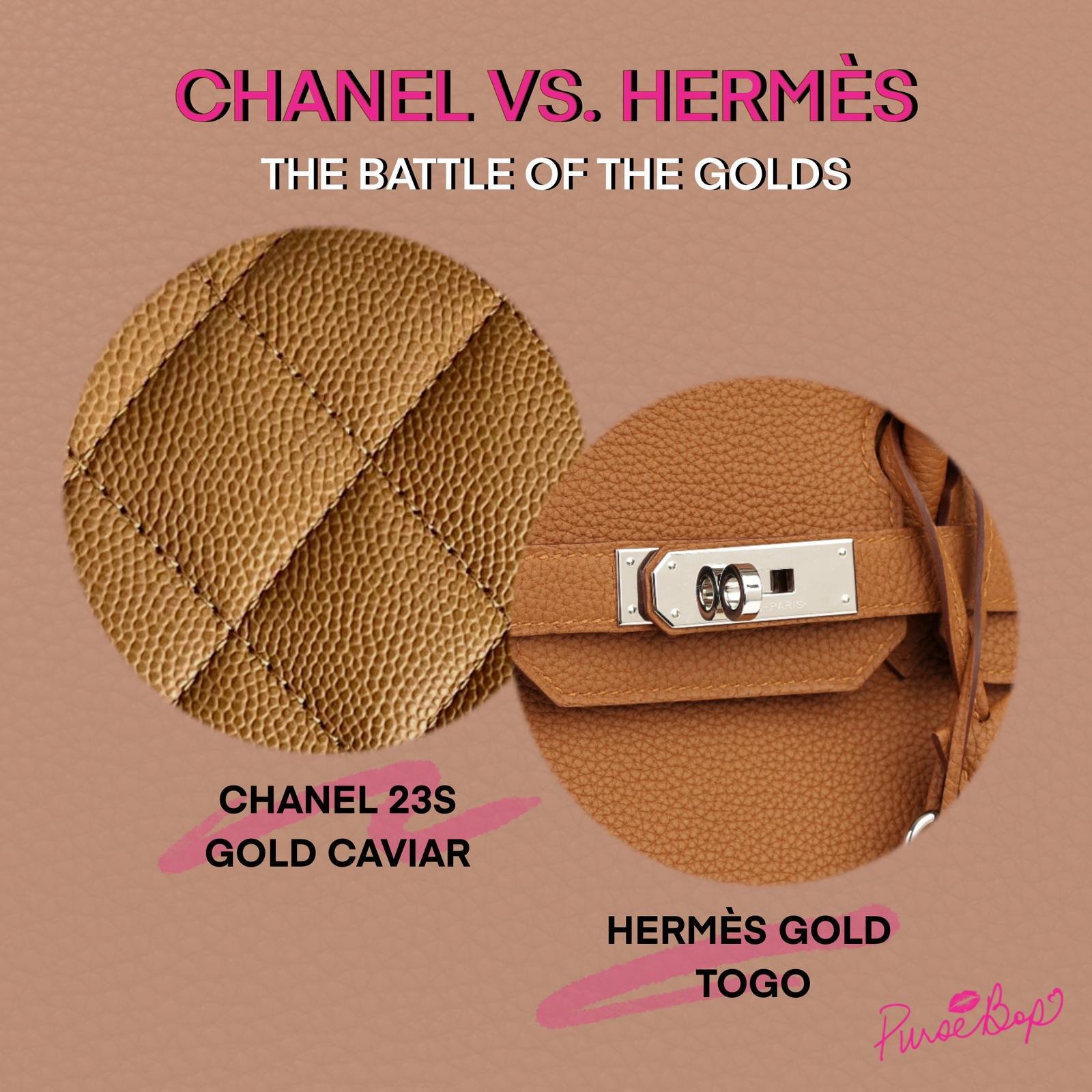 Chanel Strikes Gold: The Chanel 23P Caviar Classic Flap - PurseBop