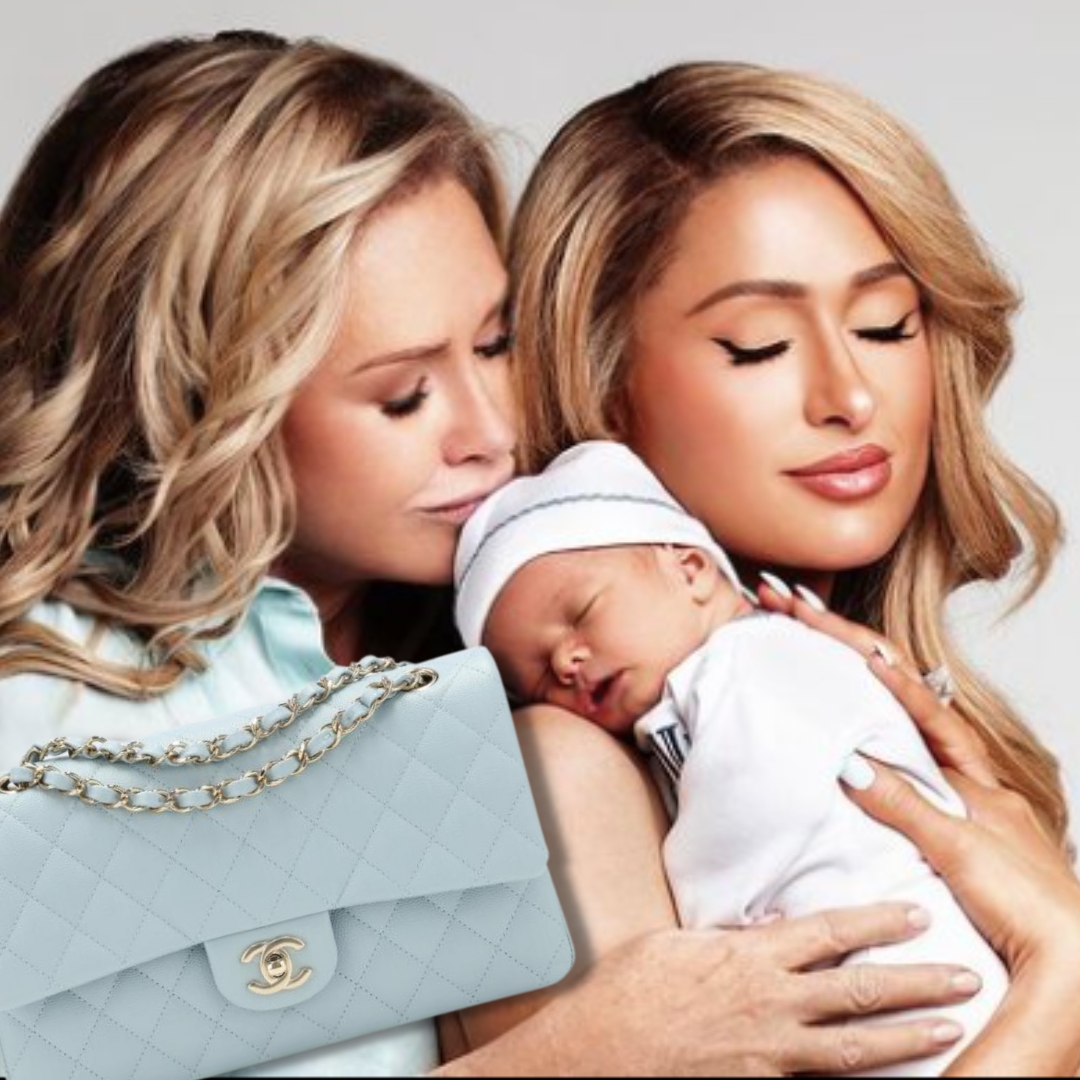 kathy hilton blue chanel baby baby