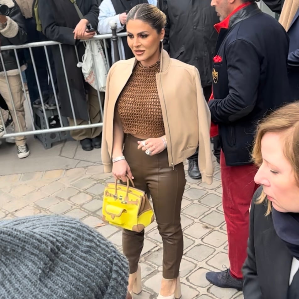 Hermès Handbag Street Style During PFW 2023 - PurseBop