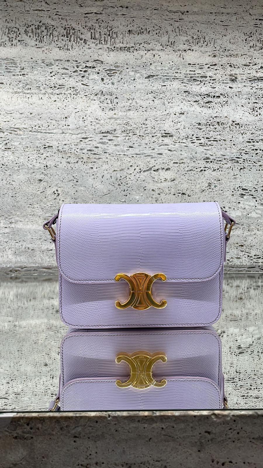 In my Celine era with my new Mini Besace Triomphe bag : r/handbags