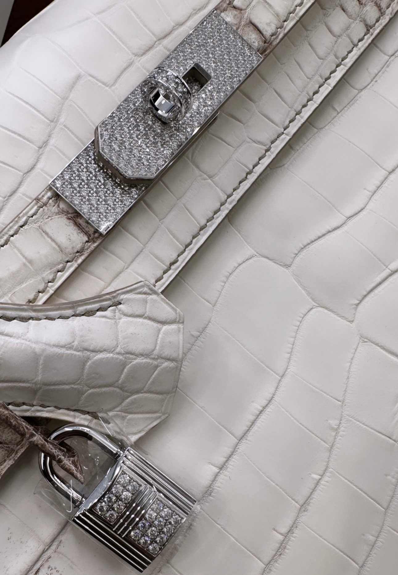 The Ultimate Hermès Handbag: Close Look at Himalaya Kelly - PurseBop