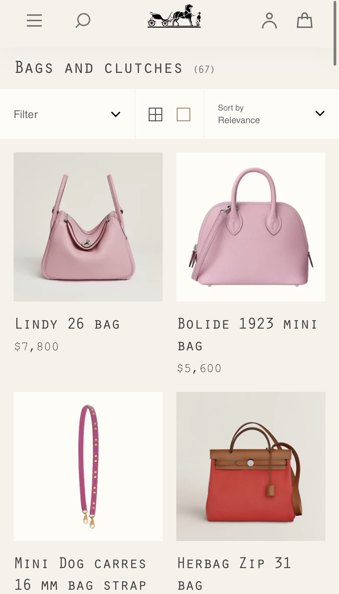 hermes online shopping | hermes website bag drop