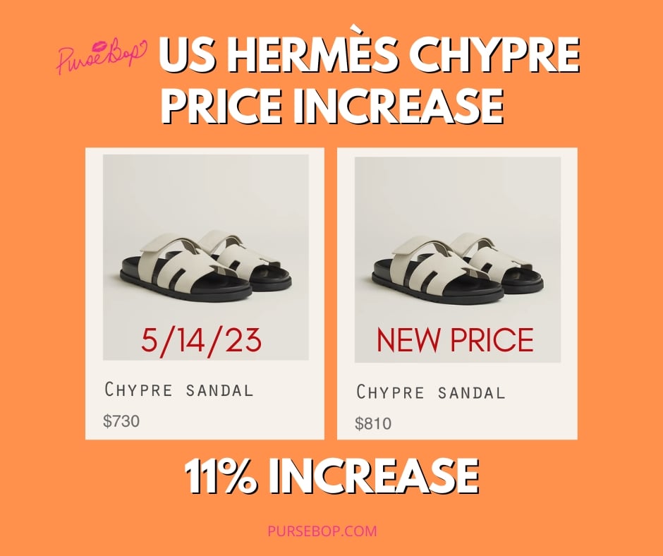 hermes chypre price increase 2023 | hermes price increase 2023 | hermes may 2023 price increase
