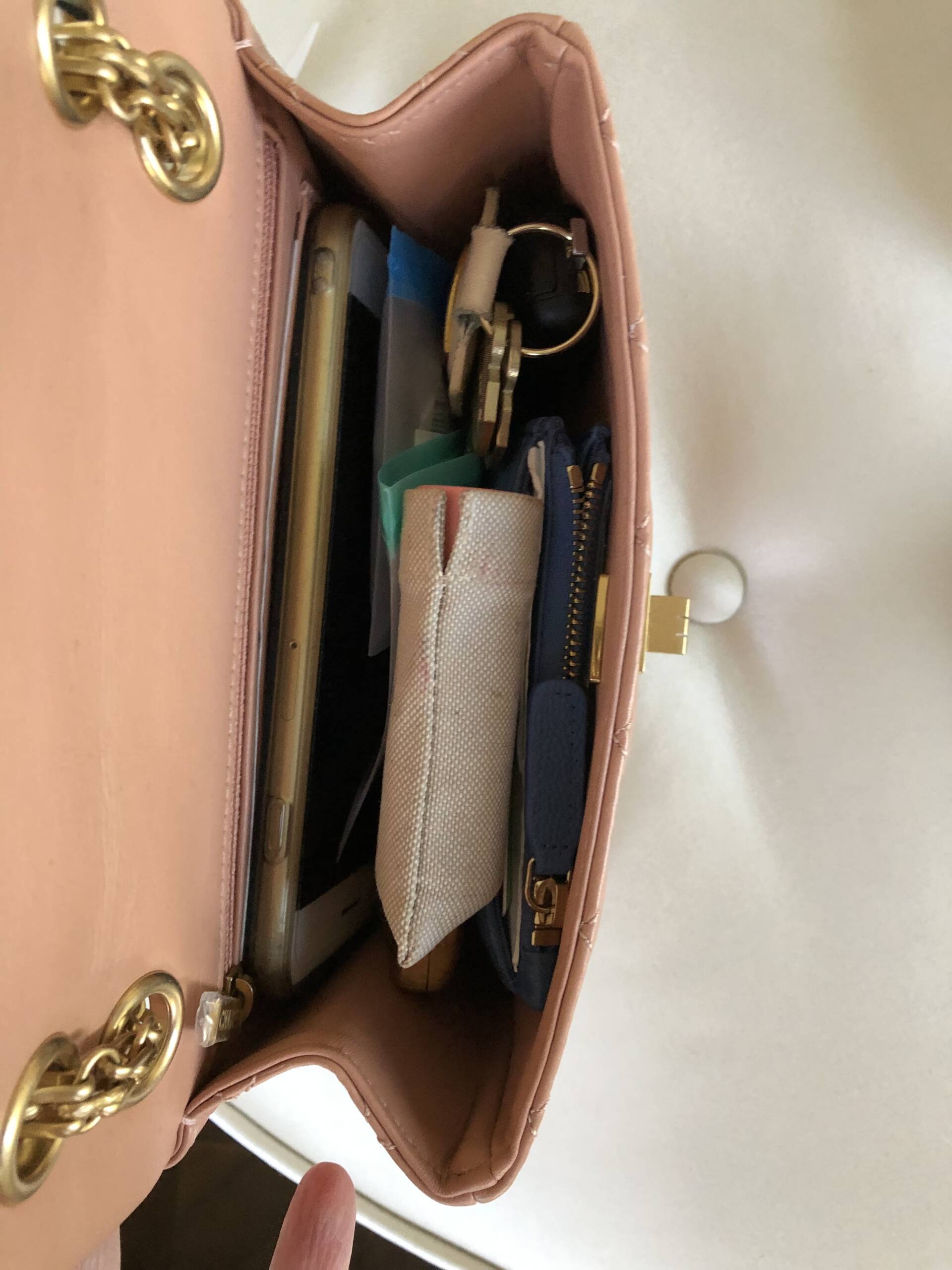 Chanel Classic Flap Size Comparison on Curves - PurseBop