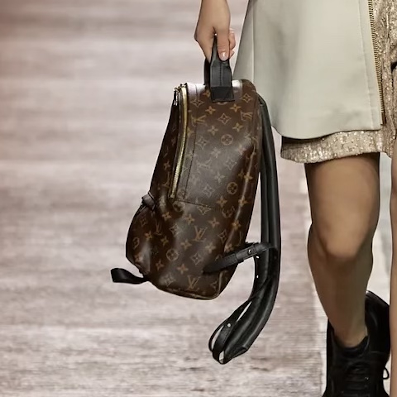 Louis Vuitton Pre-Fall Collection Bags Walk a Bridge in Korea