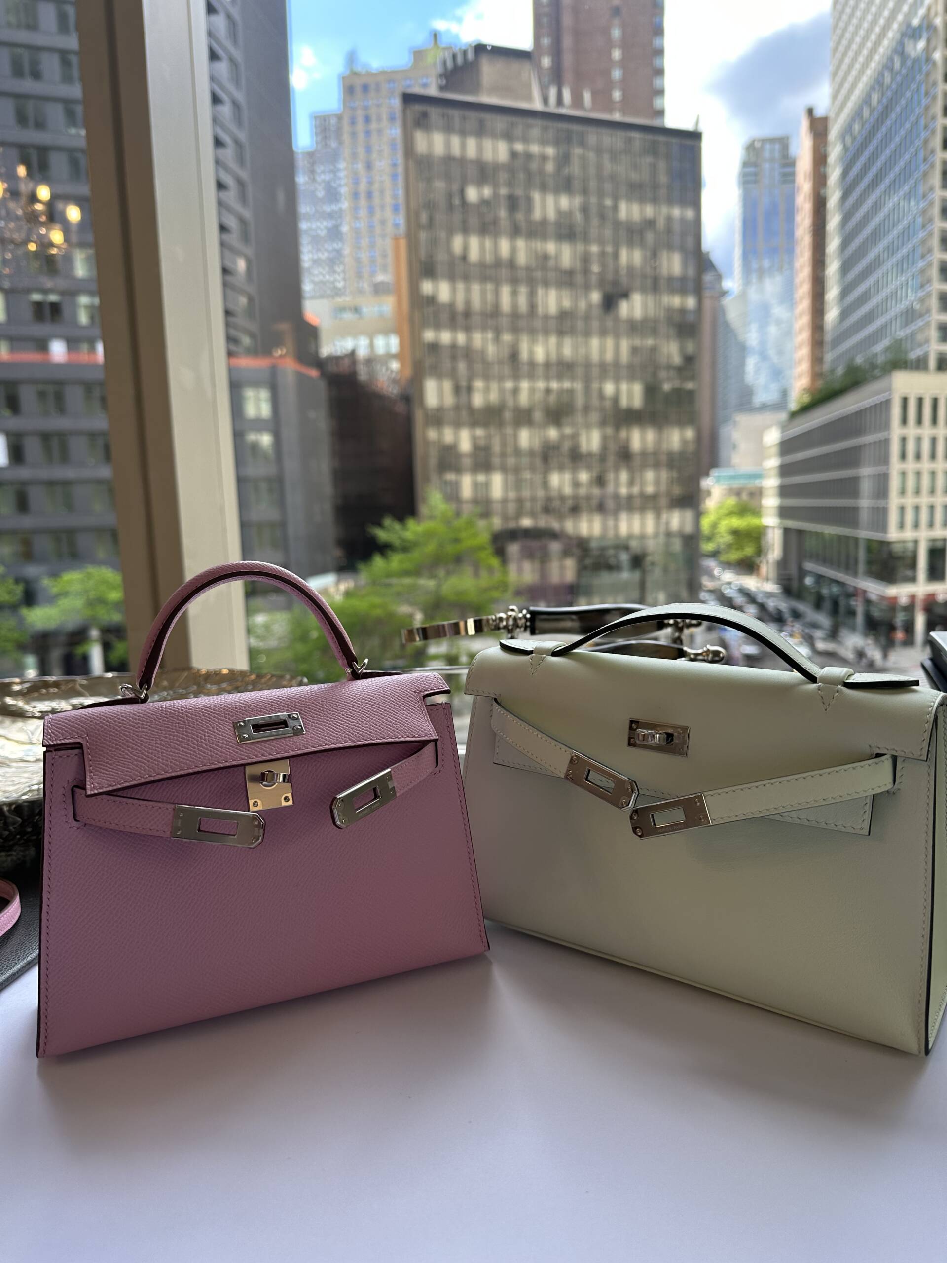 Official Battle of the Clutches: Kelly Cut vs. Kelly Pochette - PurseBop