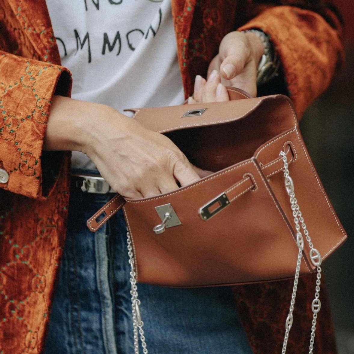 The Hermes Kelly Pochette