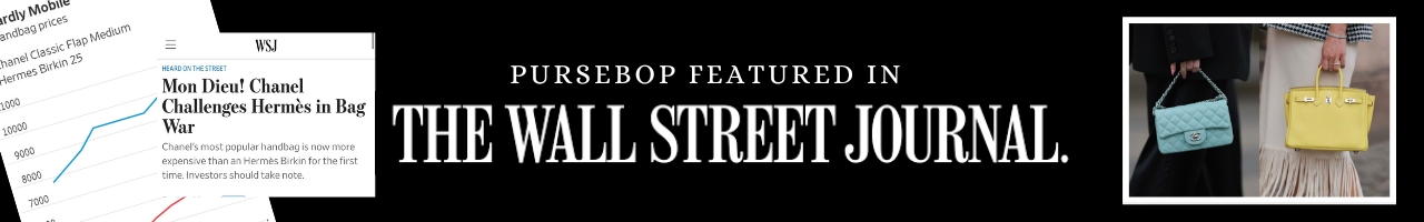 PurseBop in the wall street journal | wsj pursebop | wsj birkin | wsj chanel