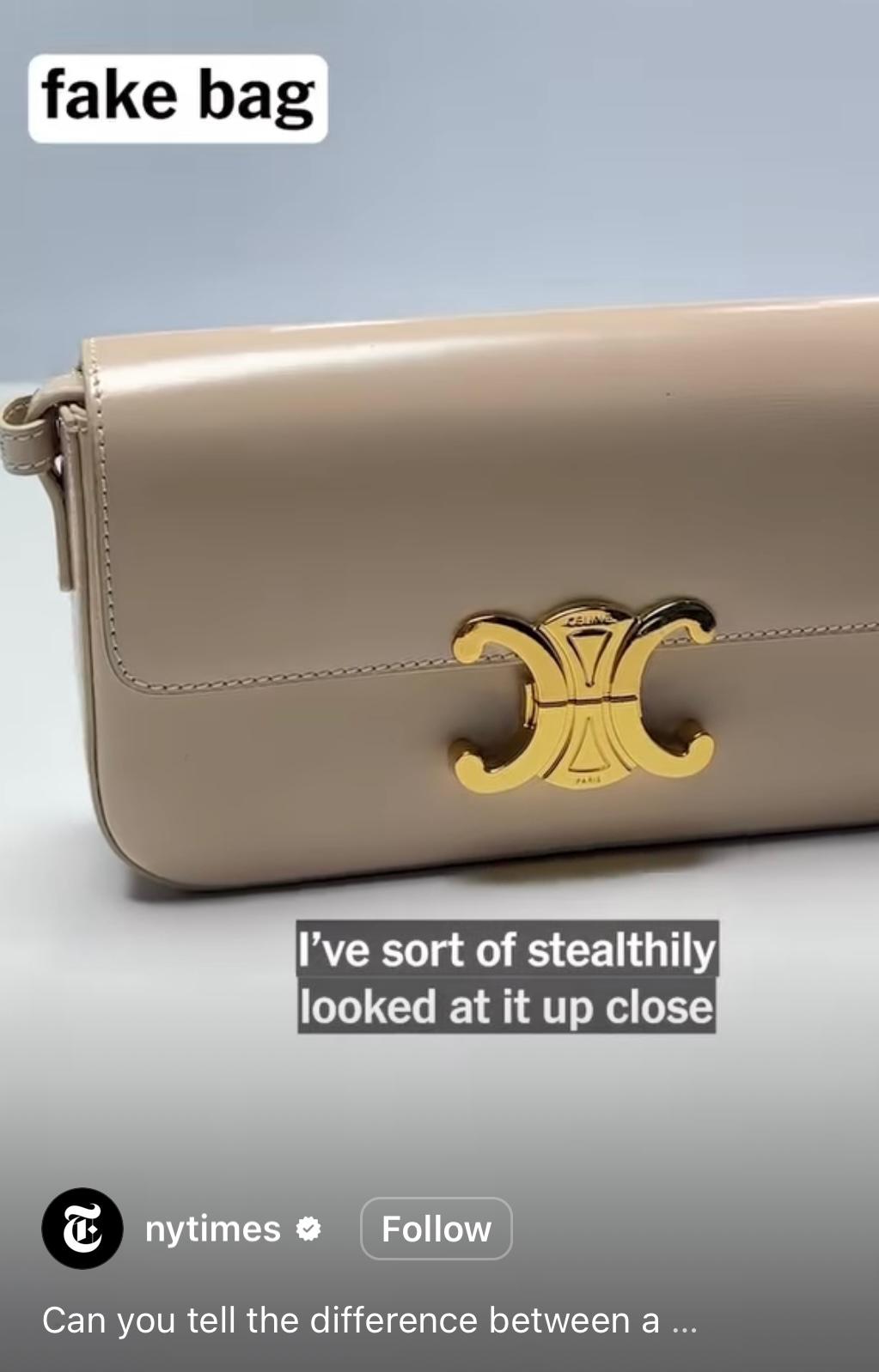 A Response to the NYT Article on the Superfake Handbag Industry