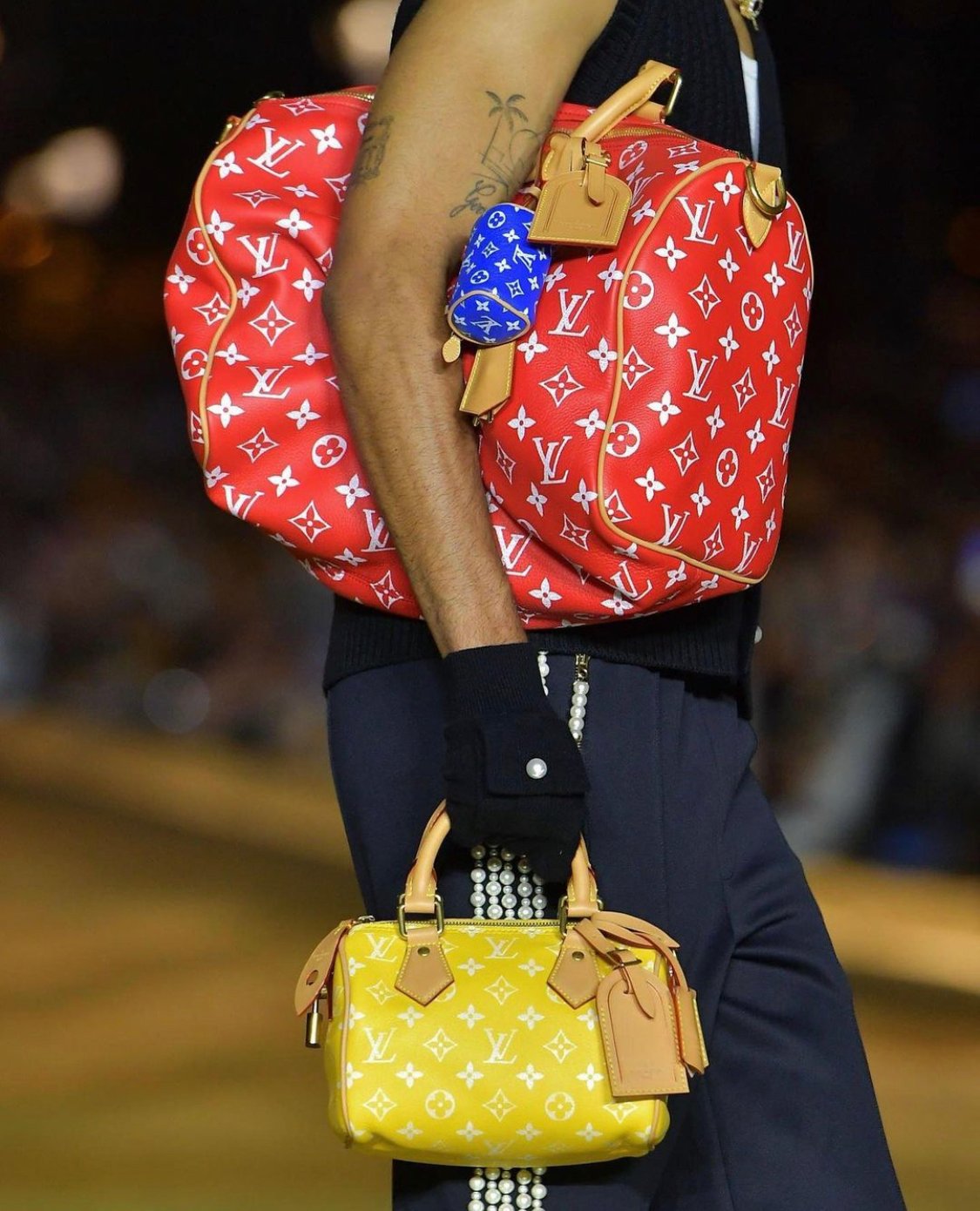 Pharrell $1 Million Louis Vuitton Speedy Bag 4 New Colors