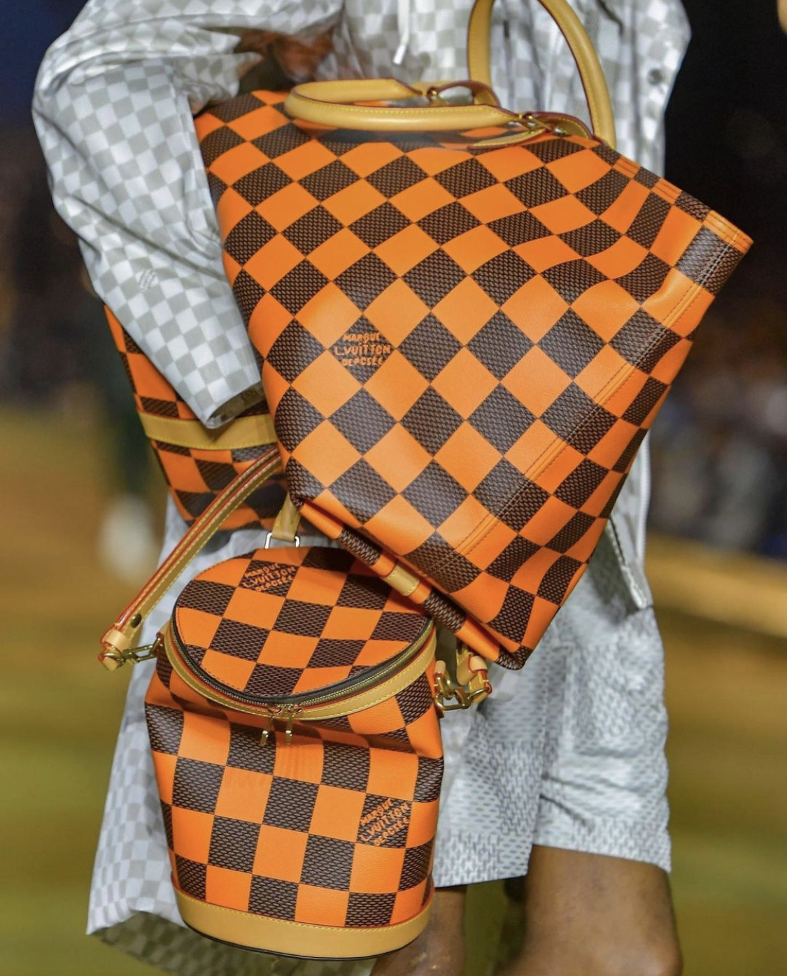 checkerboard lv bag