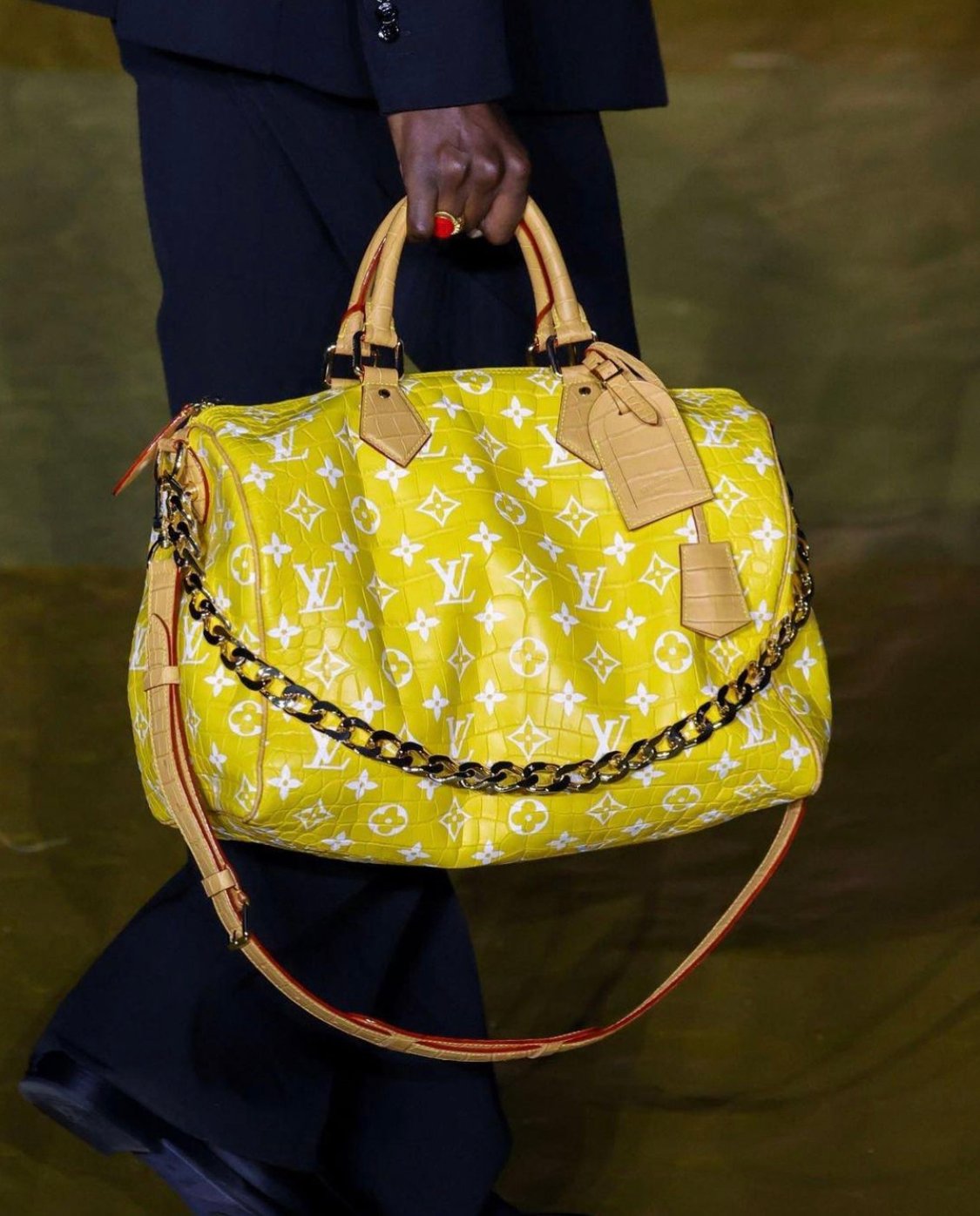 Louis Vuitton Debuts Taïgarama Leather Goods Line