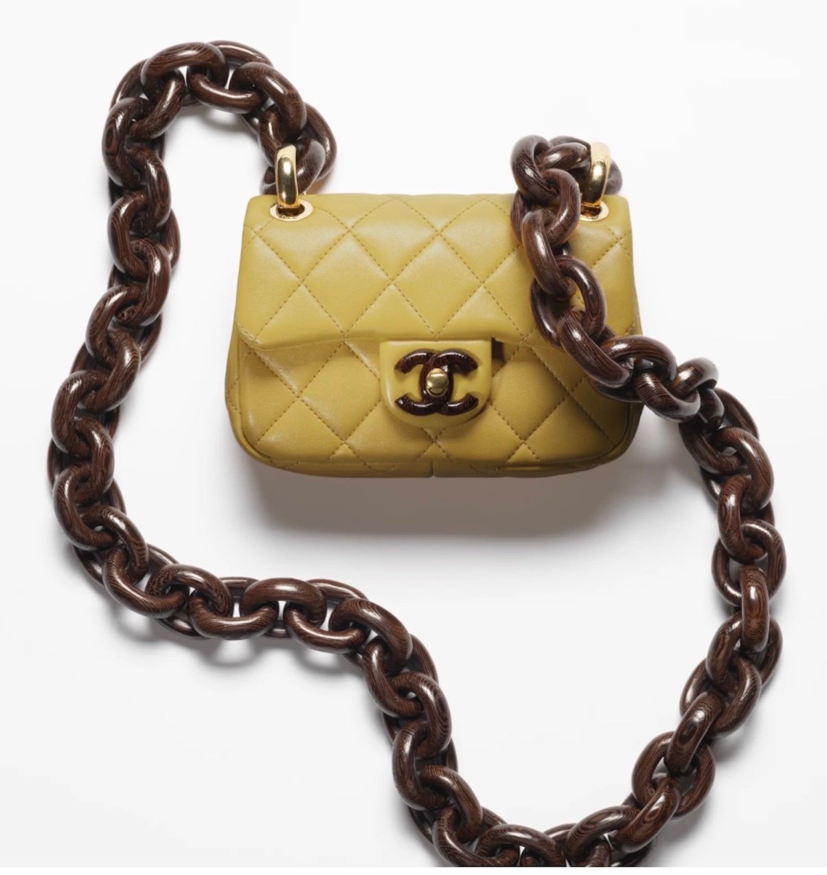 chanel belt with mini bag