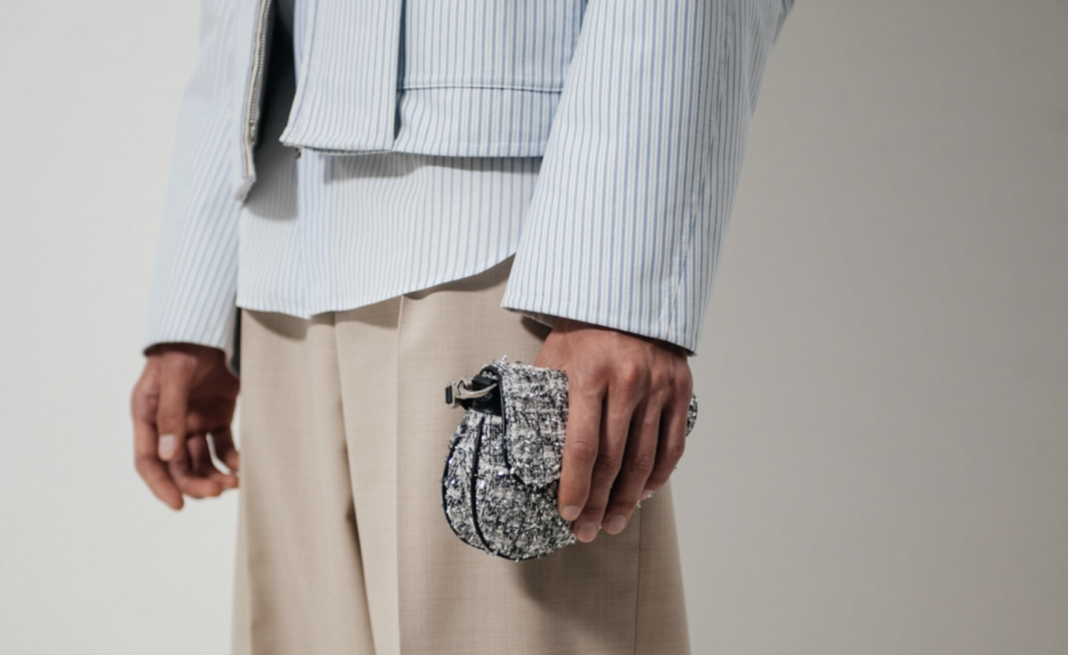 Dior Men's 2024 Spring Summer Bags: Timeless Tweed and Classic Cannage ...