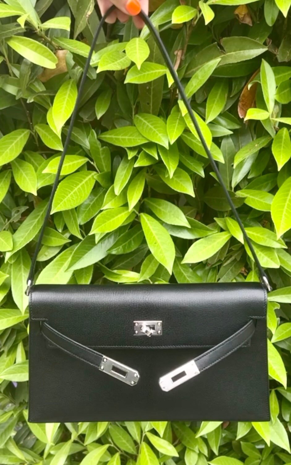 Hermès Kelly Cut Swift Leather Clutch Bag