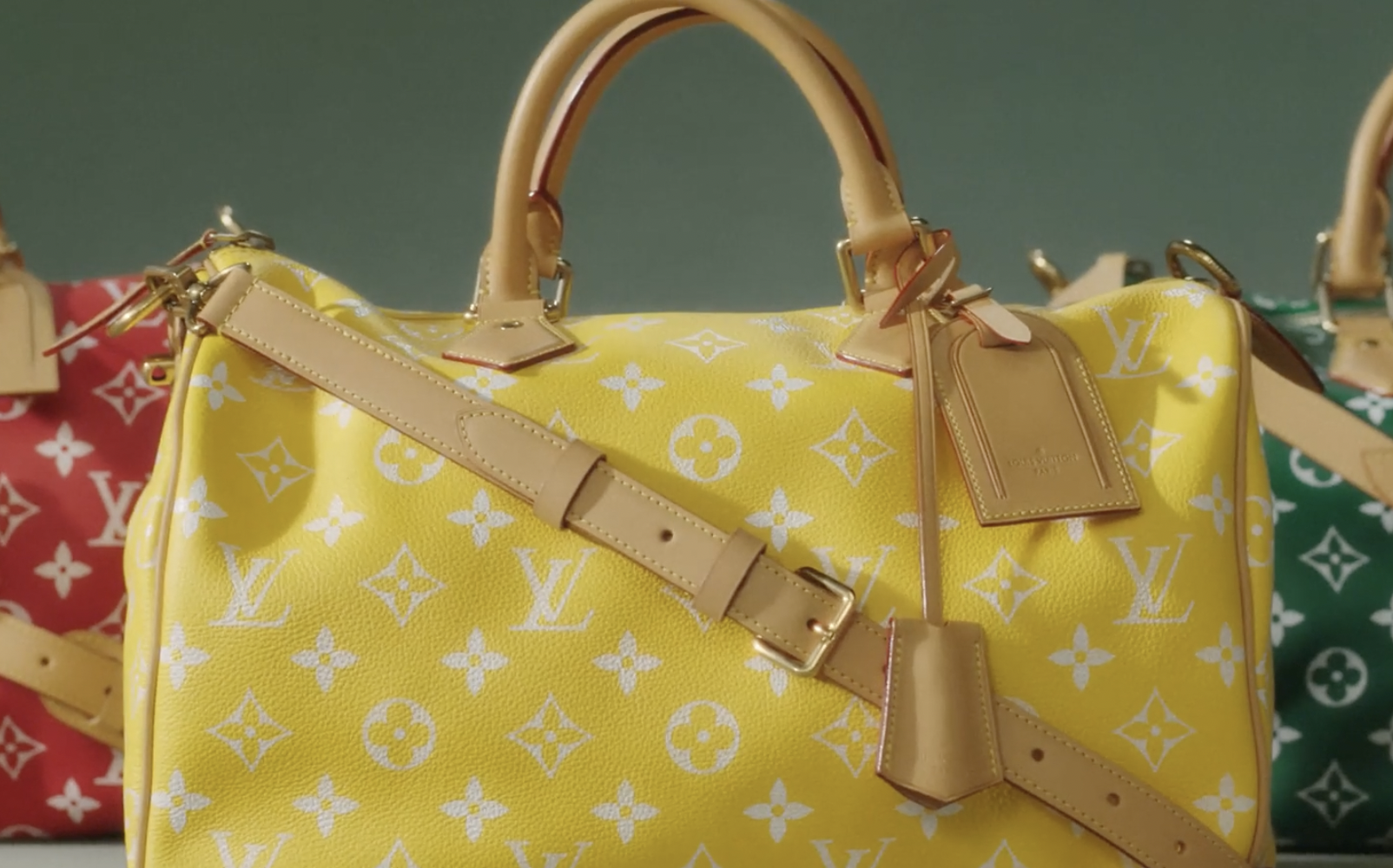 louis vuitton yellow bag