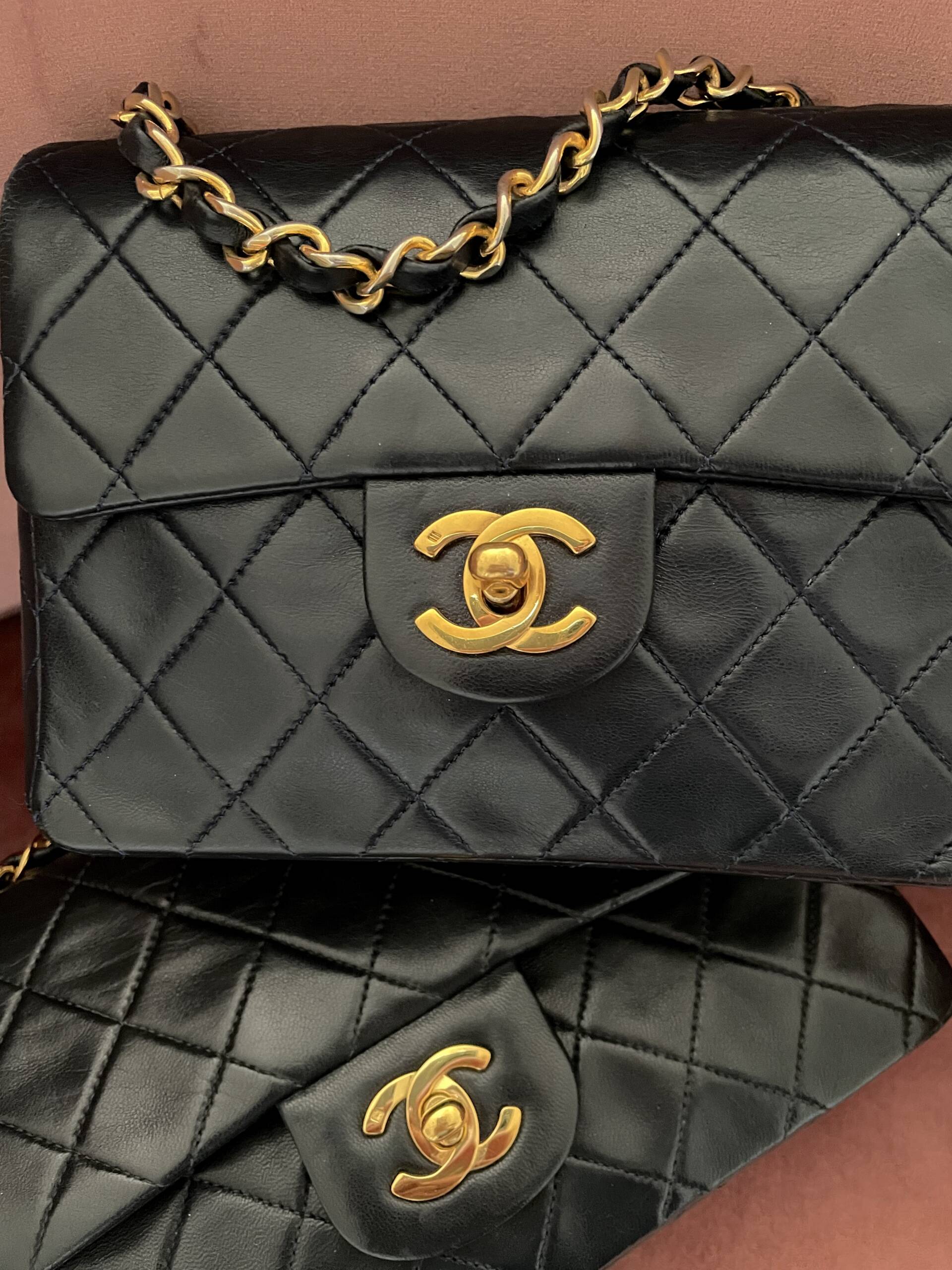 Battle of the Chanel Mini Bags: 2.55 versus Classic Flap - PurseBop